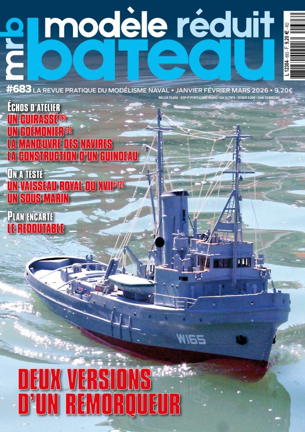 Couverture Modèle Réduit Bateau #683